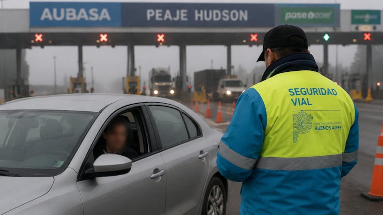 Atropellan a policía vial en control en la Autopista Bs. As.-La Plata