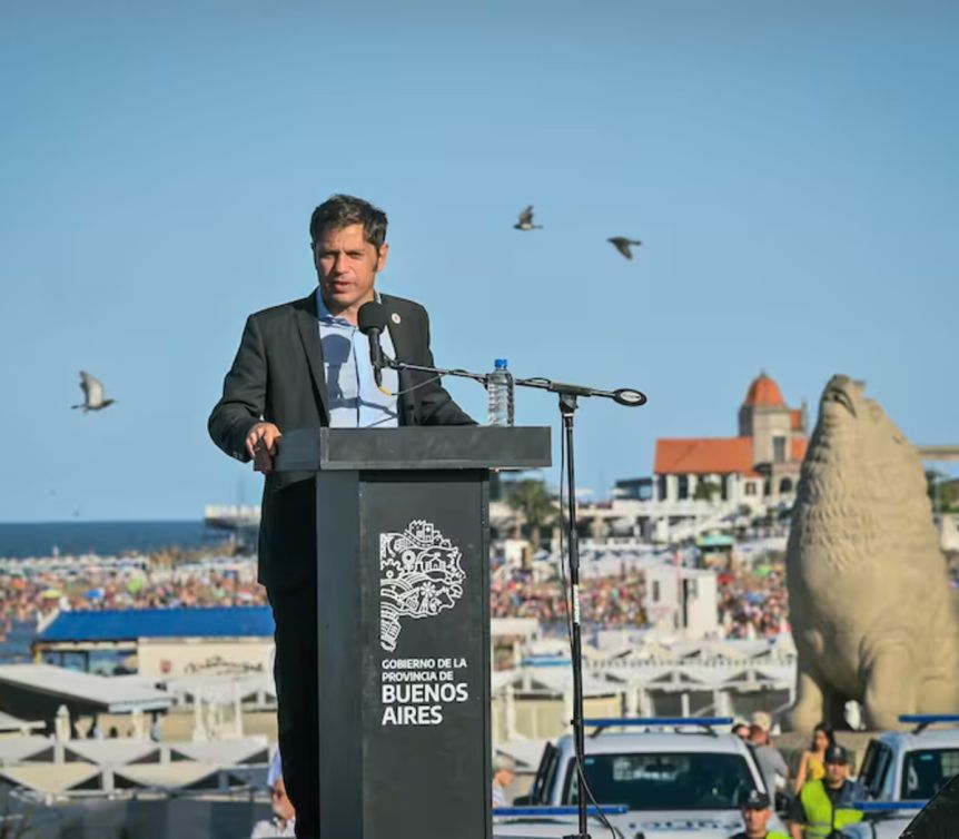 Kicillof vuelve a Mar del Plata en medio de la interna del PJ